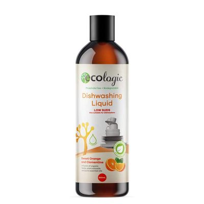 ECO LOGIC Sweet Orange & Clementine Dishwash Liquid 500ml