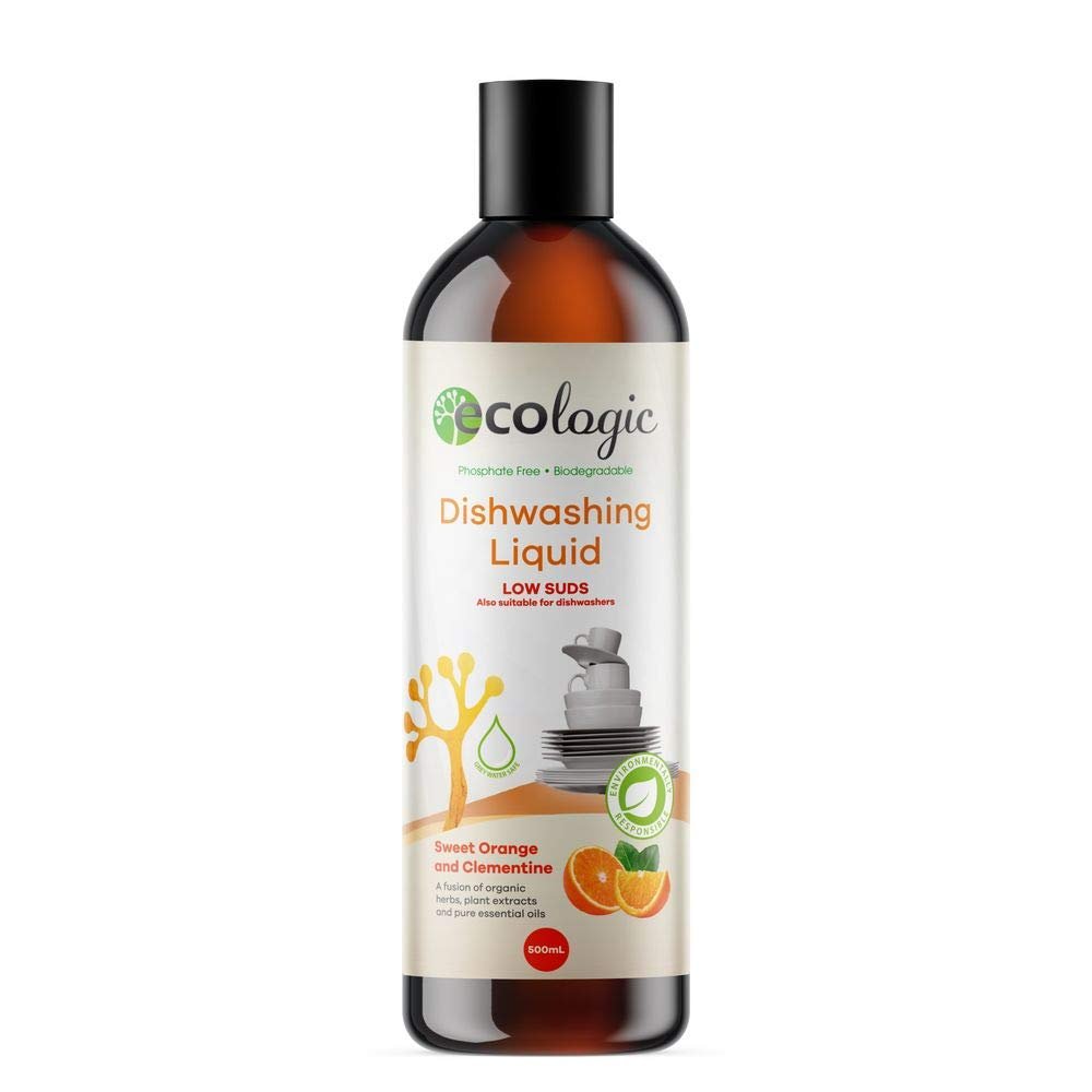 ECO LOGIC Sweet Orange & Clementine Dishwash Liquid 500ml