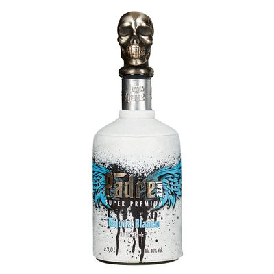 Padre Azul Tequila Blanco Tequila Gift Set 40% 3l Premium Tequila Made in Jalisco Mexico Fruity Blanco Tequila with intense aromas