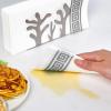 100 Packs Linen Like Guest Towels Disposable, Disposable Hand Towels for Bathrooms, Wedding Napkins, Party Napkins, Napkins Paper for Many Occasions.(Silver) view 3