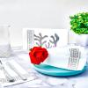 100 Packs Linen Like Guest Towels Disposable, Disposable Hand Towels for Bathrooms, Wedding Napkins, Party Napkins, Napkins Paper for Many Occasions.(Silver) view 4