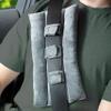 MOYOAMA Post Heart Surgery Seatbelt Pillow to Protect Sensitive Areas, Mastectomy Pillow for Seatbelt Pressure Relief, No Irritation Port Pillows for Patients, Gifts for Mastectomy Patients, Grey view 1