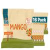 Crazy Jack Organic Mango Slices 16 x 30g Snack Packs | 100% Organic Dried Mango | Naturally Sweet, No Added Sugar | Vegan, High Fibre & Healthy Fruit Snack for Lunchboxes, Travel & On-the-Go view 1