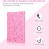 HOMESHOPA Cellulose Dish Sponge Wipes, 4 Pack Reusable Non-Scratch Cleaning Cloths, Super Absorbent Kitchen Sponges for Dishes, Surfaces & Daily Cleaning view 4