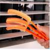 1pc Multifunctional Microfibre Shades Blinds Cleaner Brush Louvers Window Shades Air Conditioner Duster Clean Brush Random Color view 3