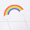 10 Pcs Cake Topper Rainbow Cake Decor Topper Birthday Baby Shower Party For Wedding Baby Shower or Birthday Party view 4