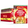 Schwartz Garlic Mushroom & Cream Sauce Mix 26 G | Pack of 12 | No Artificial Colours or Flavourings | No Added Preservatives or MSG | Suitable for Vegetarians view 1