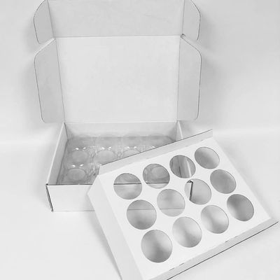 The Cake Decorating Co. Postable Cupcake Pods (with or Without Matching Box) Pods with Box Holds 12