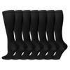 Compression Socks for Women and Men, 7 Pairs Medical Compression Stockings 15-20 mmHg Support Socks for Athletic, Varicose Veins, Running, Cycling, Hiking, Flight, Travel, Nursing, Pregnancy view 1