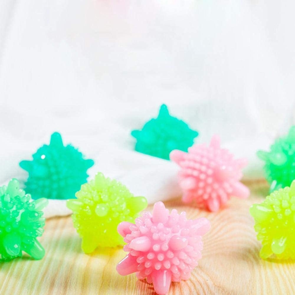 PAKEY 10PCS Laundry Balls Washing Ball,Laundry Scrubbing Balls Tangle-Free for Washing Machine, Solid Colorful Laundry Washing Balls Enhance Your Machine Cleaning Power