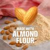 Keto Crackers (Cheddar & Onion), Low carb Crackers, Keto Snacks, Low carb. No Added Sugar, high Fibre & Gluten Free, Almond Flour (3 x 64g Packs). view 3