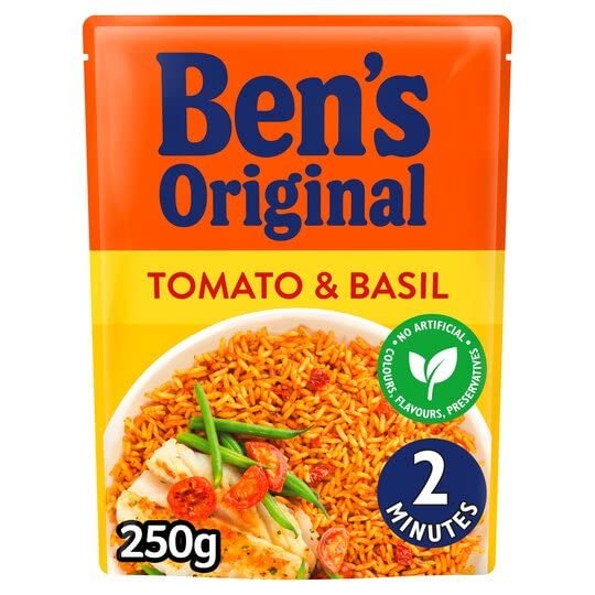 Bens Original Tomato & Basil Microwave Rice