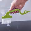 2Pcs Groove Gap Cleaning Brush, 2-in-1 Windowsill Sweeper Hand-held Window Track Cleaning Brush for Windows, Sliding Doors, Shower Door Tracks view 2