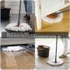 10Pack Spin Mop Replacement Heads,Spinning Mop Replace Head for Easy Wring Mop, 100% Microfiber Mop Head Replacement Compatible with Triangle Spin Mop Refill for Floor Cleaning,White view 4