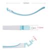 Jingyun 1 Pair Silicone Glasses Replacement Glasses Replacement Temple Eyewear Frame Temple Eyeglasses Arms Legs for Kids-H02 view 2