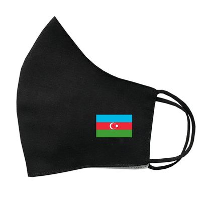 inking house Azerbaijan FLAG Mask Protective Covering Washable Reusable Breathable Azerbaijan Flag
