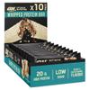 Optimum Nutrition Whipped Protein Bars, Healthy Low Calorie Snacks, Low Carb Low Sugar, Workout Snack for Men and Women, Peanut & Salted Caramel Flavour, 10 x 65g view 1