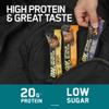 Optimum Nutrition Whipped Protein Bars, Healthy Low Calorie Snacks, Low Carb Low Sugar, Workout Snack for Men and Women, Peanut & Salted Caramel Flavour, 10 x 65g view 2
