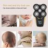 NCRD Electric Razor for Men - Men's 4 in 1 Cordless Electric Rotary Shavers,Bald Head Shaver Grooming Kit,with Beard&Hair&Nose Trimmer Facial Cleansing&Massage Brush,IPX6-Waterproof view 4
