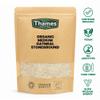 Organic Medium Oatmeal Stoneground - No Additives or Preservatives - High Fibre, Vegan, GMO-Free, Certified Organic - Stone Ground for Maximum Flavor and Nutrients - Thames Organic 500g view 3