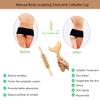 WYJTPONE Wood Therapy Massage Tools Wooden Gua Sha Kits Maderoterapia Kit Body Sculpting Tools Wood Massager Roller for Relax Muscles (2) view 2