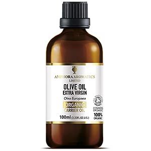 Amphora Aromatics COSMOS Organic Extra Virgin Olive Oil 100ml