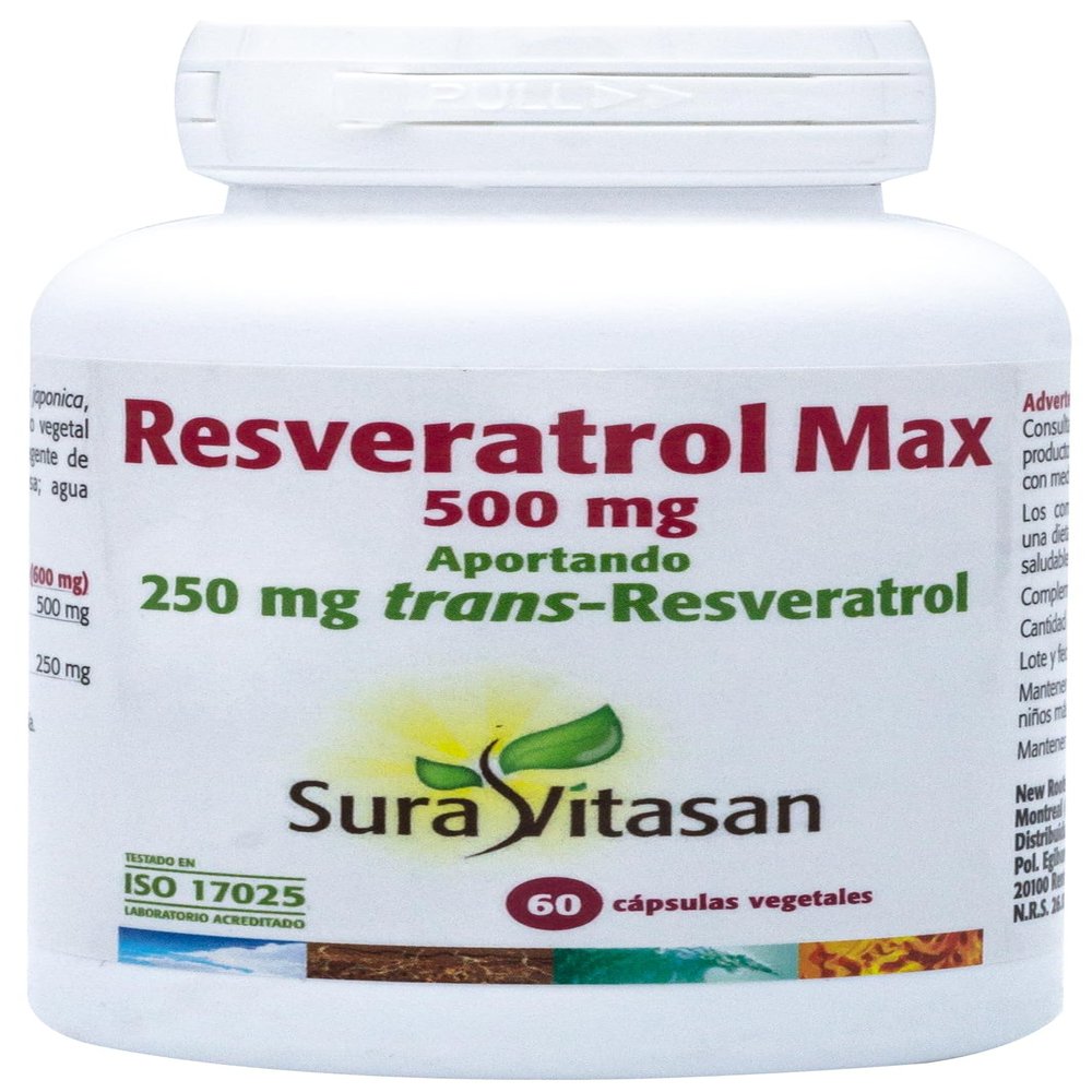 RESVERATROL MAX 60 Capsules
