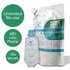 KMC NRG Gel+: Caffeine Energy Gel Refill Pouch Mint Flavour | 27g Carbs, Electrolytes, B Vitamins, Vegan & Gluten Free (10x70g Serves) view 2