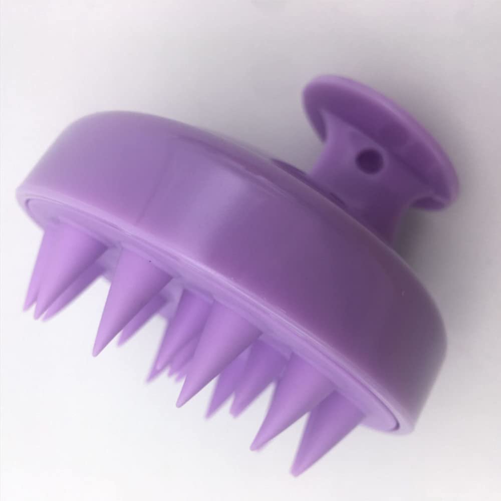 Hair Scalp Massager, Shampoo Brush Exfoliator Head Massager, 6 Colors Scalp Massager Shampoo Brush for Dandruff Removal and Hair Growth
