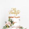 Gold Glitter Mi Bautizo Cake Topper - Holy First Communion Cake Toppers - Baby Shower, Baby's 1st Birthday, Gender Reveal Party Decorations view 4