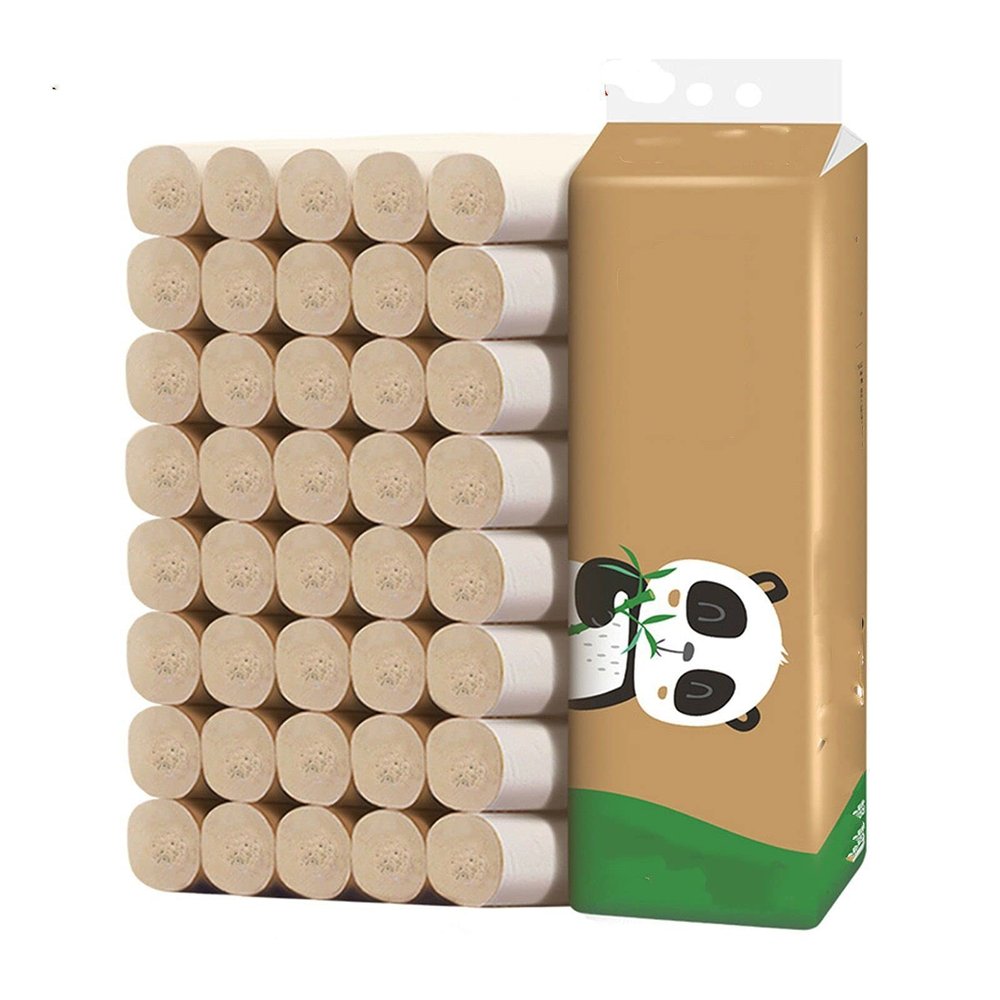 20 Rolls 4 Layers Toilet Paper Dissolution Soft Office School No Irritation Thickened Embossing Toilet Paper