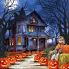 20 Napkins Ghost House Halloween Autumn Table Decoration 33 x 33 cm view 1
