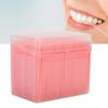 1100pcs / Box Double-Head Teeth Cleaning Toothpick Oral Care Floss Pick Toothpick (Pink) view 4
