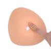 WTYU Lightweight Silicone Breast Implants, Triangle-Shaped Concave Bottom Breathable Fake Breasts, Make Up For Light Chest Stickers After Breast Surgery 268g view 3