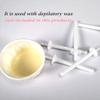 50 Pcs /100 Pcs Nose Wax Kit Nose Hair Removal Wax for Man Women stick Hair Removal Wax -Effective, Painless and Safe (50 Pcs) view 2