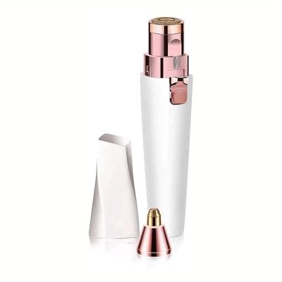 XIXIDIAN Facial Hair Removal for Women Eyebrow Trimmer, 2 in1 Painless Eyebrow Hair Remover and Eyebrow Razor,Eyebrow Lips Nose Trimmer Body Face Hair Removal for Women