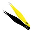Super Sharp Pointed Tweezers Precision Fine Point Tip Ingrown Hair Removal Kit - Extra Thin Stainless Facial Hair Remover for Face view 1
