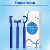 3-Piece Tongue Tip Exercise Set, Tongue Tip Lateralization Lifting Oral Muscle Training Tool view 3