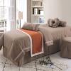 KKLT 4-piece Soft Massage Table Sheet Set,Premium Solid Color Beauty Bedspreads Salon Bed Cover For Beauty Facial Bed Bedding-J 185x70cm(73x28inch) view 1