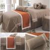 KKLT 4-piece Soft Massage Table Sheet Set,Premium Solid Color Beauty Bedspreads Salon Bed Cover For Beauty Facial Bed Bedding-J 185x70cm(73x28inch) view 2