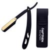 Barber Shaving Razor Cut Throat Classic Stainless Steel Straight Edge Razor Moustache & Beard Shaving Razor Daily Beauty Tools for Men (Multi) view 1