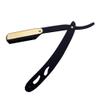 Barber Shaving Razor Cut Throat Classic Stainless Steel Straight Edge Razor Moustache & Beard Shaving Razor Daily Beauty Tools for Men (Multi) view 2