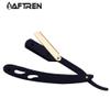 Barber Shaving Razor Cut Throat Classic Stainless Steel Straight Edge Razor Moustache & Beard Shaving Razor Daily Beauty Tools for Men (Multi) view 4