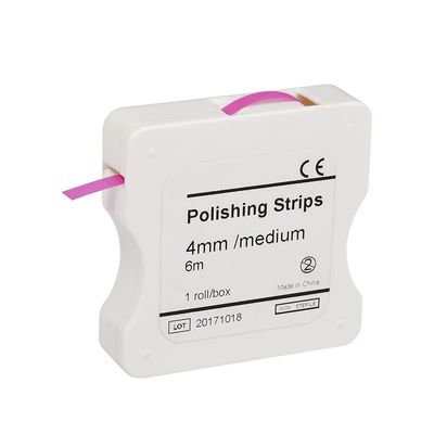 1Roll/Box Dental Polishing Strip 4mm Resin Tooth Interdental Sanding Grinding Whitening Teeth Surface Dental Tool