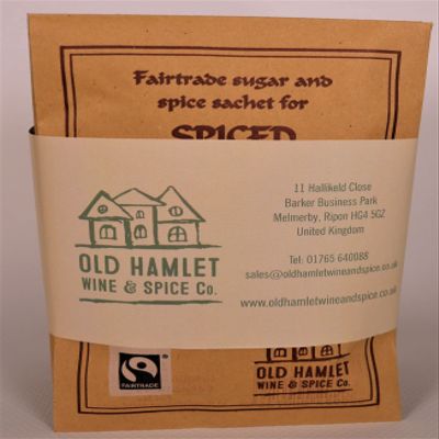 Fairtrade Spiced Apple Juice Mix 28g, Old Hamlet Pack of 10