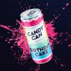 Candy Can Birthday Cake Fizzy Drink, (12 x 330ml Cans), Low Calorie Sparkling Soda with Strawberry and Vanilla Birthday Cake Flavour, No Added Sugar, Vegan, Gluten Free view 2
