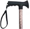 Essential Products Luxury Ladies Engraved Etched Adjustable Walking Stick Cane with Soft Grip Gel Ergonomic Handle for Women - 25.5  35.5 (Engraved Rose Gold) view 1