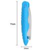 10-Pieces Pink & Blue Folding Portable Toothbrushes, Soft Bristles, BPA Free, Compact Design, Mini Portable Brush for Camping, Hiking and Outdoor Vacation view 2