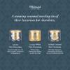 Whittard of Chelsea | Three Gift Hot Chocolate Tower Stacking Tin | Gift Set For Men & Women | Luxury White & Salted Caramel Flavoured Hot Chocolates | 3 x 100g Tins view 3