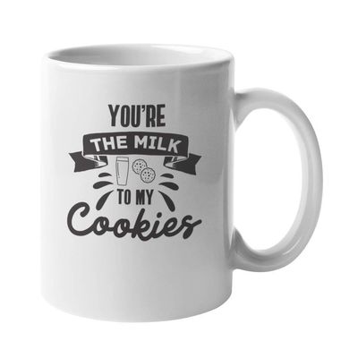 NA The Milk to My Cookies. Sweet Coffee & Tea Gift Mug for Men and Women